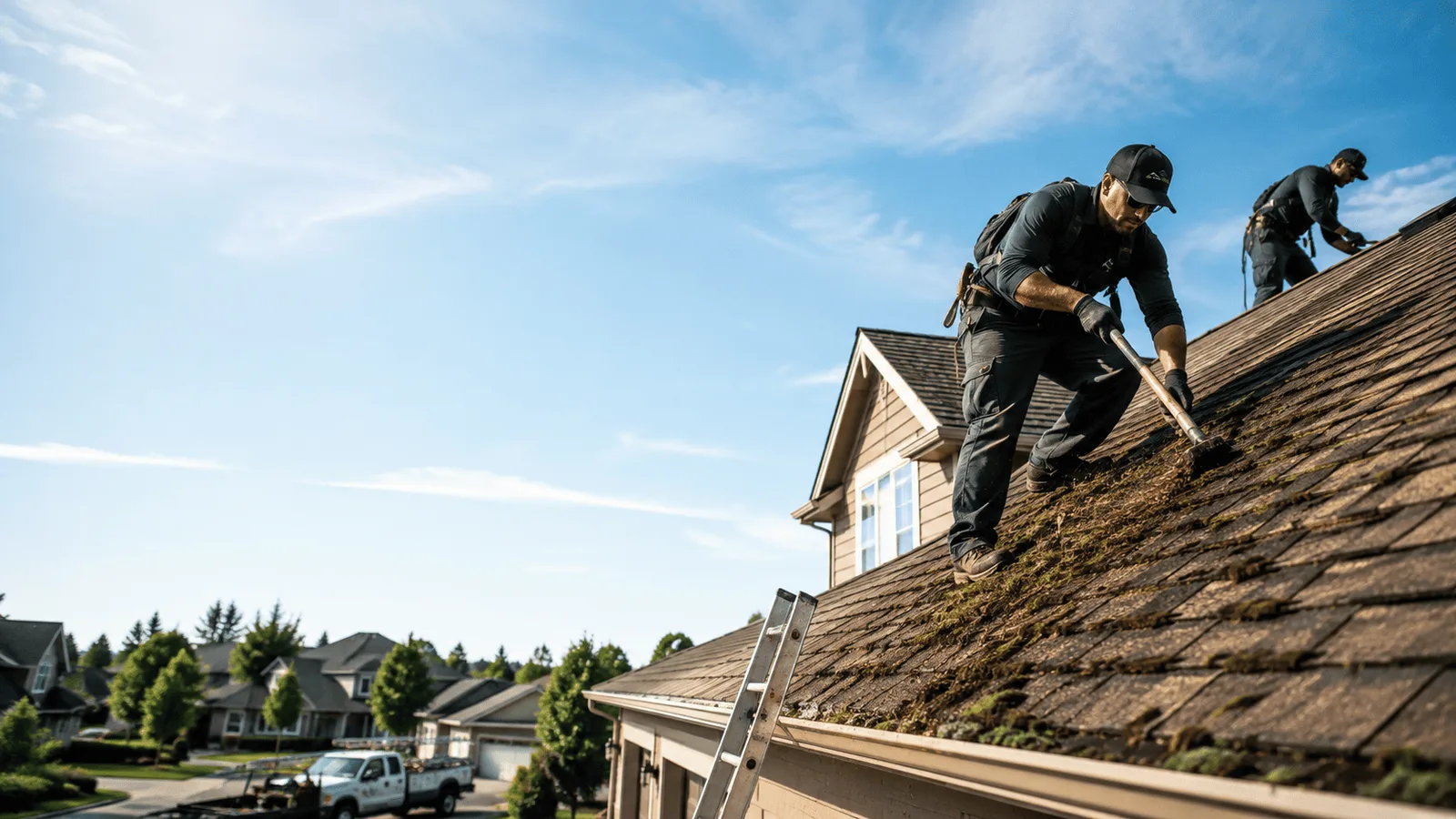 Roof Moss Removal in Heath, OH near me